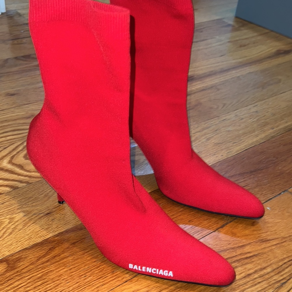 Womens Balenciaga Knife bootie
